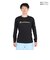 ファイテン（PHITEN）バレーボールウェア 長袖Tシャツ ブラックゴールド 3124JG62500