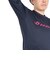 ファイテン（PHITEN）バレーボールウェア 長袖Tシャツ ネイビーピンク 3124JG62600