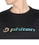 ファイテン（PHITEN）長袖Tシャツ ラメグラデ ブラックイエロー 3124JG62910