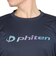 ファイテン（PHITEN）長袖Tシャツ ラメグラデ ネイビーブルー 3124JG63000