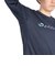 ファイテン（PHITEN）長袖Tシャツ ラメグラデ ネイビーブルー 3124JG63000