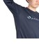 ファイテン（PHITEN）長袖Tシャツ ラメグラデ ネイビーブルー 3124JG63000