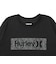 ハーレー（HURLEY）VORTEX ボックス ロゴ ロングスリーブTシャツ 24XBMCLS027-BLK