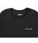 ハーレー（HURLEY）スクエア ロゴ ロングスリーブTシャツ 24XBMCLS029-BLK