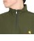 カーハート（CARHARTT）ハーフジップ アメリカン スクリプト スウェットシャツ I0270142BRXX24FW
