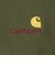 カーハート（CARHARTT）ハーフジップ アメリカン スクリプト スウェットシャツ I0270142BRXX24FW