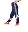 アディダス（adidas）キッズ マストハブ レギュラーフィット カラーブロック ダブルニット 9/10丈トラックパンツ KWY24-JH1097