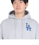 エムエルビー（MLB）プルオーバー フーディー ロサンゼルス・ドジャース ML0624FW0001-GRY