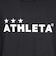 アスレタ（ATHLETA）サッカー フットサルウェア ジュニア グリッド起毛TRシャツ 4160J BLK