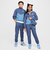 ナイキ（NIKE）ジュニア ハイブリッド ウーブン トラックスーツ 上下セット FD3058-491