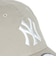 ニューエラ（NEW ERA）キャップ 9TWENTY ニューヨーク ヤンキース ウォッシュドコットン ぺブル×ホワイト 14525108 帽子 Mサイズ