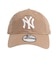 ニューエラ（NEW ERA）キャップ 9TWENTY ニューヨーク ヤンキース ウォッシュドコットン カーキ×ホワイト 14525113 帽子 Mサイズ