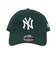 ニューエラ（NEW ERA）帽子 9TWENTY ニューヨーク ヤンキース ウォッシュドコットン ダークグリーン×ホワイト 14525118