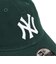 ニューエラ（NEW ERA）帽子 9TWENTY ニューヨーク ヤンキース ウォッシュドコットン ダークグリーン×ホワイト 14525118