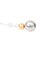 ファイテン（PHITEN）RAKUWAネックレスワイヤー ミラーボール SL GD 40cm 0224TG929051