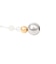 ファイテン（PHITEN）RAKUWAネックレスワイヤー ミラーボール SL GD 40cm 0224TG929051
