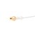 ファイテン（PHITEN）RAKUWAネックレスワイヤー ミラーボール SL GD 40cm 0224TG929051