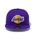 ニューエラ（NEW ERA）帽子 キャップ 59FIFTY ロサンゼルス・レイカーズ パープル×チームカラー 14525215 57.7cm-59.6cm 紫