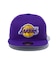 ニューエラ（NEW ERA）帽子 キャップ 59FIFTY ロサンゼルス・レイカーズ パープル×チームカラー 14525215 57.7cm-59.6cm 紫