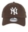 ニューエラ（NEW ERA）帽子 キャップ 9TWENTY ニューヨーク・ヤンキース ウォッシュドコットン 14525121 57cm-61cm ブラウン