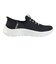 スケッチャーズ（SKECHERS）ウォーキングシューズ スリップインズ ゴーウォークフレックス ザビー 黒 124839-BKAQ スニーカー ハンズフリー