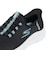 スケッチャーズ（SKECHERS）ウォーキングシューズ スリップインズ ゴーウォークフレックス ザビー 黒 124839-BKAQ スニーカー ハンズフリー