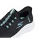 スケッチャーズ（SKECHERS）ウォーキングシューズ スリップインズ ゴーウォークフレックス ザビー 黒 124839-BKAQ スニーカー ハンズフリー
