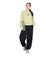 エックスガール（X-gir）ショート クルーネック スウェットシャツ 155251012004-LT YELLOW