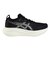 アシックス（ASICS）ランニングシューズ ゲルニンバス27 ワイド ブラック グレー 1012B752.002 スニーカー クッション