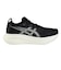 アシックス（ASICS）ランニングシューズ ゲルニンバス27 ワイド ブラック グレー 1012B752.002 スニーカー クッション