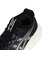 アシックス（ASICS）ランニングシューズ ゲルニンバス27 ワイド ブラック グレー 1012B752.002 スニーカー クッション