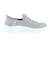 スケッチャーズ（SKECHERS）ウォーキングシューズ スリップインズゴーウォークフレックス ザビー グレー 124839-GYLB スニーカー ハンズフリー