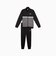 プーマ（PUMA）ポリ カラーブロックスーツ 上下セット 687659 01 BLK