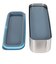 サーモス（THERMOS）弁当箱 フレッシュランチボックス 青 DSA-605W GNV 二段 スリム ステンレス 耐熱 保冷 食洗器対応