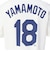 エムエルビー（MLB）野球ウェア ネーム&ナンバー 半袖Tシャツ ドジャース 山本由伸 N199-10A-LD9-01H