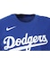 エムエルビー（MLB）野球ウェア ネーム&ナンバー 半袖Tシャツ ロサンゼルス ドジャース 大谷翔平 N199-4EW-LD9-01E