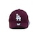 ニューエラ（NEW ERA）帽子 9FORTY ロサンゼルス・ドジャース キャップ バーガンディ 14525021 ベースボールキャップ