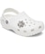クロックス（crocs）ジビッツチャーム シルバー モノクロム デイジー 10013403