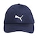 プーマ（PUMA）帽子 トレーニング メッシュ アジアフィット キャップ 紺 02657102 プーマキャット エアメッシュ 吸汗速乾 汗止めバンド