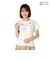 ルコックスポルティフ（lecoqsportif）テニスウェア レディース 接触冷感グラフィックゲームシャツ LN5SHT50L WH01