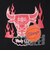 NBA オーバーサイズ フーディー シカゴ ブルズ BULLS TH8916-CBUBLCK