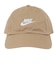 ナイキ（NIKE）帽子 クラブ アンストラクチャード フューチュラ ウォッシュ キャップ ベージュ 54-59cm FB5368-297 スポーツキャップ
