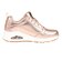 スケッチャーズ（SKECHERS）カジュアルシューズ ウノ メタリックス 177109-RSGD