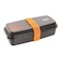 サーモス（THERMOS）ランチボックス 600ml DJO-600 BKOR 1段弁当 食洗器対応 電子レンジ対応 弁当箱 ベルト付き 仕切り 箸付き 保冷…