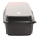 サーモス（THERMOS）ランチボックス 600ml DJO-600 BKOR 1段弁当 食洗器対応 電子レンジ対応 弁当箱 ベルト付き 仕切り 箸付き 保冷…