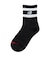 ニューバランス（new balance）ジュニア ショートライン 3足組 ソックス LAS55657AS2 ロゴ入り 新調 シンプル おしゃれ カジュアル