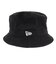 ニューエラ（NEW ERA）帽子 ハット バケット02 ベーシック ウォッシュドコットン 黒 S-Mサイズ 57-61cm 14524814