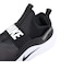 ナイキ（NIKE）ジュニアスニーカー スポーツシューズ フレックス ランナー 4 GS ブラック IF2893-002 着脱簡単 伸縮性 耐久性