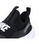 ナイキ（NIKE）ジュニアスニーカー スポーツシューズ フレックス ランナー 4 PS ブラック IF2894-002 着脱簡単 伸縮性 耐久性