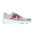 ナイキ（NIKE）ランニングシューズ ジョギングシューズ ラン デファイ グレー レッド HM9594-005 クッション性 安定性 通気性